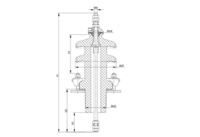 EN歐標套管12~36kV /250~630A螺紋連接套管